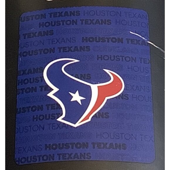 Houston Texans NFL Classic Fleece Blanket 50" x 60" Blue & Red White Soft Warm - Picture 4 of 4